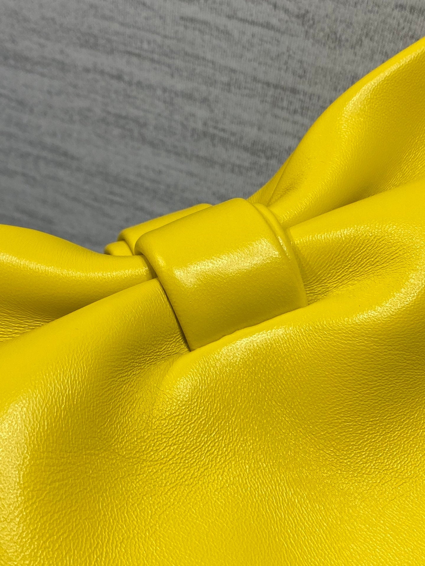 Dior 26 Bow Chain Bag in Yellow Lambskin