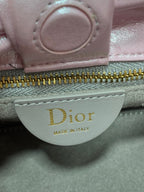 Dior 26 Bow Chain Bag in Glossy Pink Lambskin