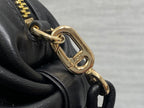Dior 26 Bow Pouch 20cm in Black Lambskin