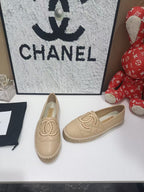 Chanel Espadrilles Beige in Cowhide 684834