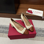 Valentino Garavani Pumps 60 Brown Cream in Sheepskin 685890