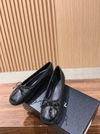 Chanel   Cambon Ballet Flats Black in Lambskin 692526