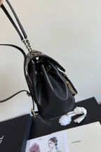 Chanel Affinity Duma Backpack 20cm Black in Cowhide
