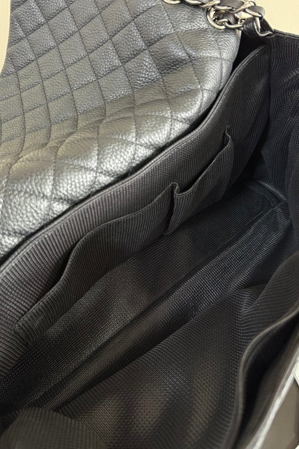 Chanel Carry-on bag 45cm Black in Cowhide