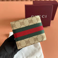 Gucci Bi-fold wallet Brown in Canvas 284913