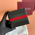 Gucci Bi-fold wallet Black in Canvas 284917