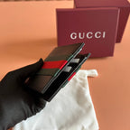 Gucci Bi-fold wallet Black in Canvas 284917
