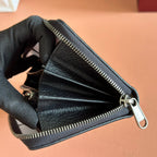 GG Ophidia Wallet 19.5 Black in Cowhide 285071