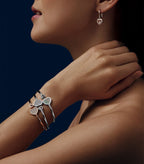 HAPPY HEART PINK GOLD BRACELET DIAMOND