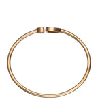 HAPPY HEART PINK GOLD BRACELET DIAMOND