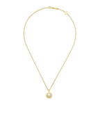 HAPPY PEDANT GOLD 3 DIAMOND NECKLACE
