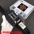 HM   Belt 38mm Black Cowhide Black Buckle 620252