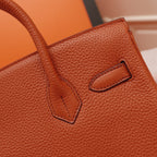 HM BIRKIN BAG 30 FIRE TOGO GOLD HARDWARE