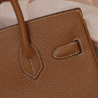 HM BIRKIN BAG 30 BROWN TOGO GOLD HARDWARE