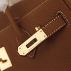 HM BIRKIN BAG 35 BROWN TOGO GOLD HARDWARE