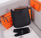 HM EVELYNE BAG 28 BLACK TOGO