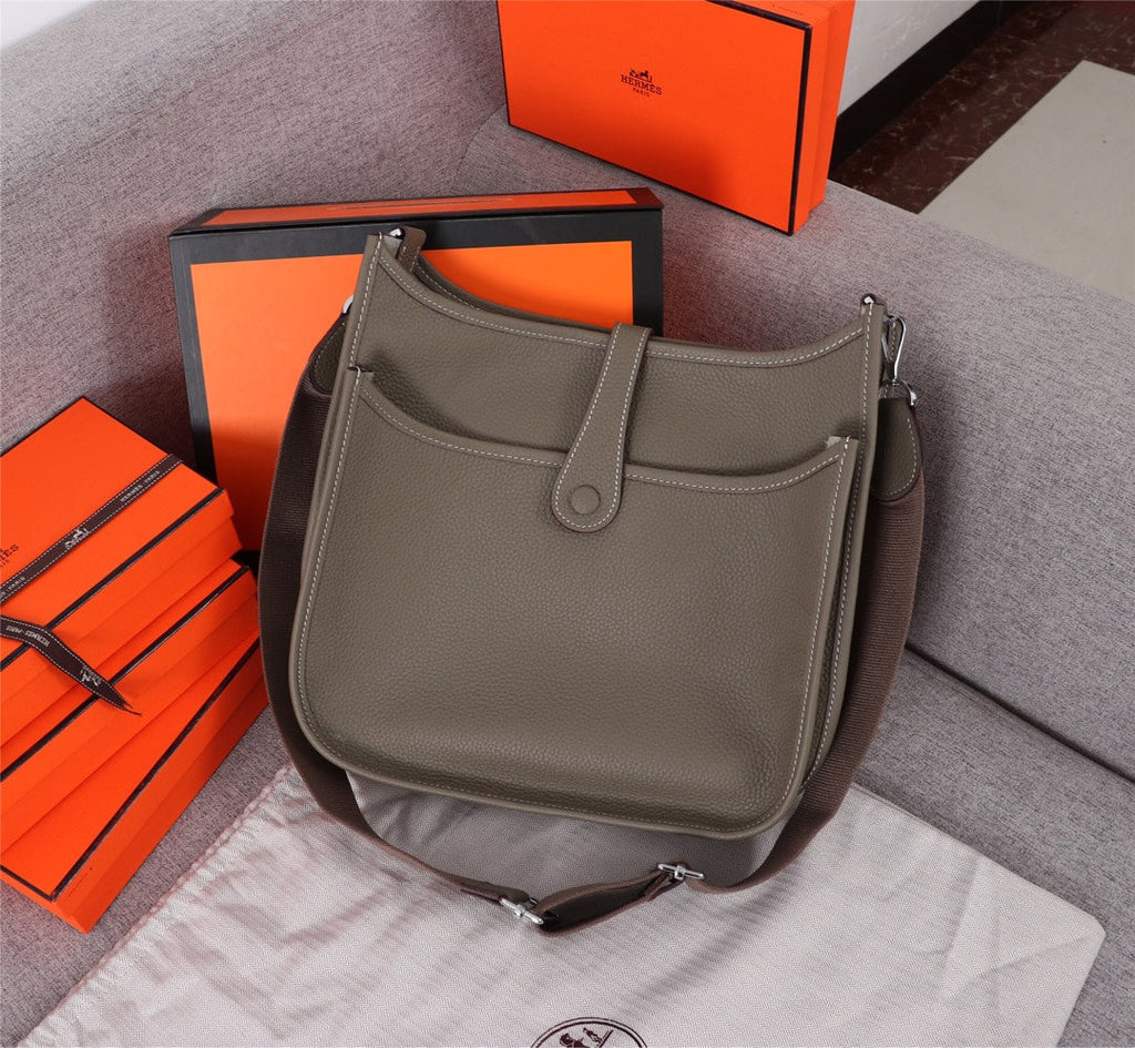 HM EVELYNE BAG 28 OLIVE TOGO