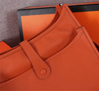 HM EVELYNE BAG 28 RED ORANGE TOGO