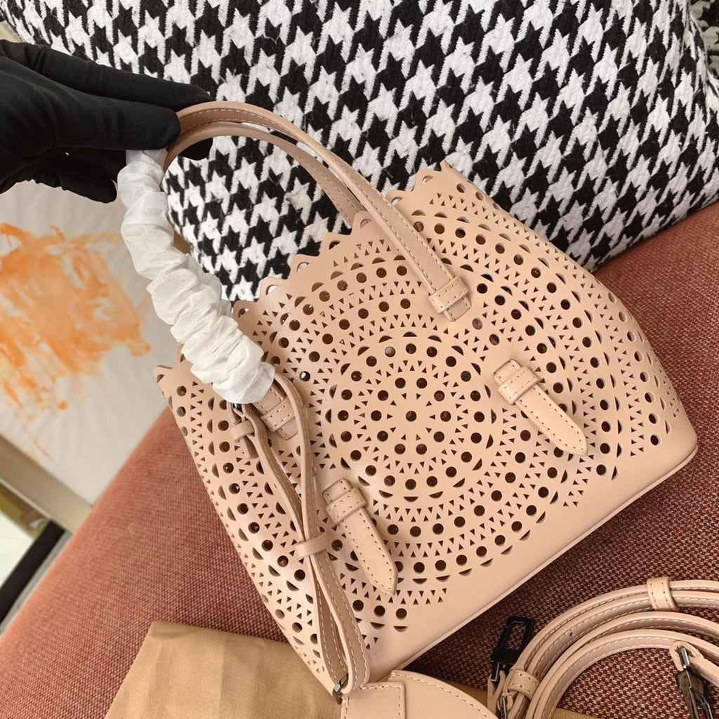 MINA 20 BAG IN DESERT SAND VIENNA CALFSKIN