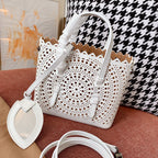 MINA 20 BAG IN WHITE VIENNA CALFSKIN