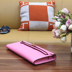 HM Kelly Cut 31cm Light Pink Swift Leather Ghw