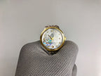 Omega De Ville 32.7mm Silver Gold White Dial