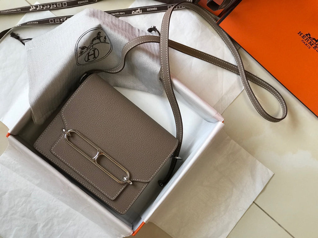 HM SAC ROULIS 18 CEDAR TOGO LEATHER