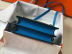 HM SAC ROULIS 18 COBALT TOGO LEATHER