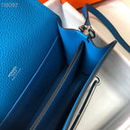 HM SAC ROULIS 19 COBALT TOGO LEATHER
