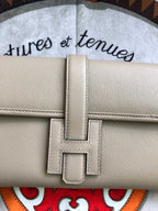 HM Jige 29 Almond White Epsom 229078