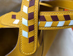 HM PICOTIN LOCK 22 YELLOW EPSOM WITH BRAID STRAP