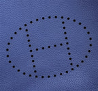 HM EVELYNE BAG 28 AZURE TOGO