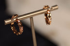 BVL SERPENTI VIPER EARRINGS DIAMOND GOLD