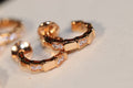 BVL SERPENTI VIPER EARRINGS DIAMOND GOLD