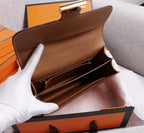 HM CONSTANCE BAGS 22 RUSSET EPSOM GOLD HARDWARE