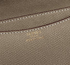 HM CONSTANCE BAGS 19 KHAKI EPSOM GOLD HARDWARE