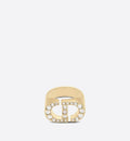 30 MONTAIGNE RING GOLD-FINISH METAL AND SILVER