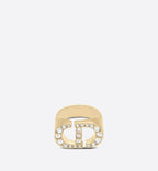 30 MONTAIGNE RING GOLD-FINISH METAL AND SILVER