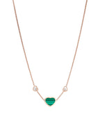 HAPPY HEART NECKLACE 3 MOTIFS