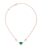 HAPPY HEART NECKLACE 3 MOTIFS