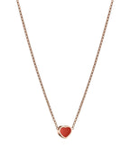 HEART PEDANT CARNELIAN NECKLACE