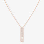 MY FIRST DIAMOND PAVED NECKLACE