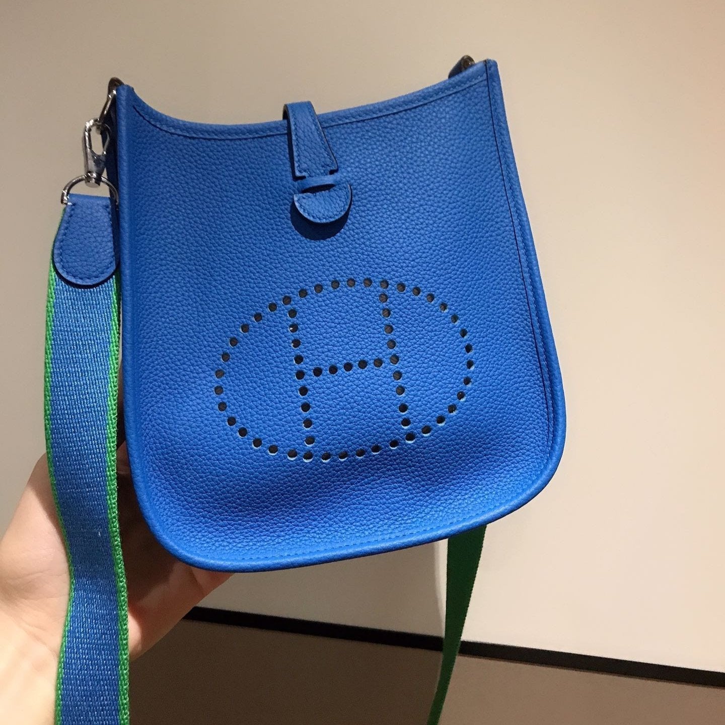 HM EVELYNE MINI 18 COBALT TOGO