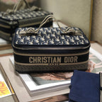 SMALL 24 VANITY CASE IN BLACK MONOGRAM OBLIQUE JACQUARD
