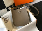 Mini Evelyne 18cm Brown Togo Ghw