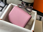 CONSTANCE 18 PINK EPSOM GOLD HARDWARE