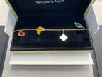 VCA Lucky    4 Motifs Gold Bracelet