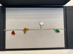 VCA Lucky    4 Motifs Gold Bracelet