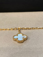 VCA Lucky    4 Motifs Gold Bracelet