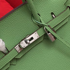 HM BIRKIN 30 CM BAG FERN CALFSKIN SILVER HARDWARE